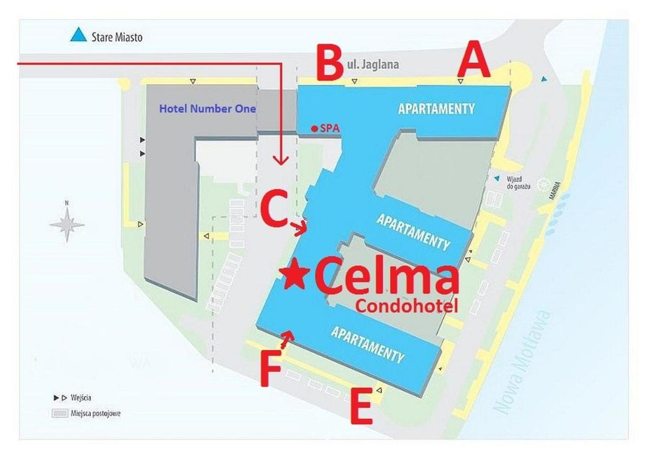 Celma Condohotel Old Town Danzig Exterior foto